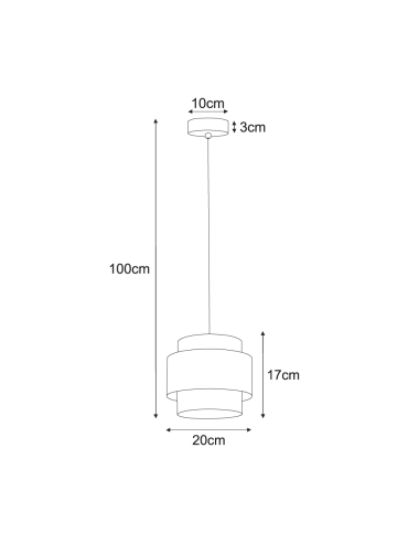 Lampa wisząca K-5280  AMOS