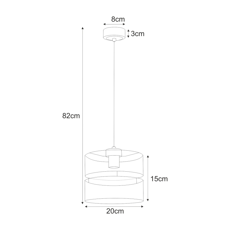 Lampa wisząca K-5500  MALAVI