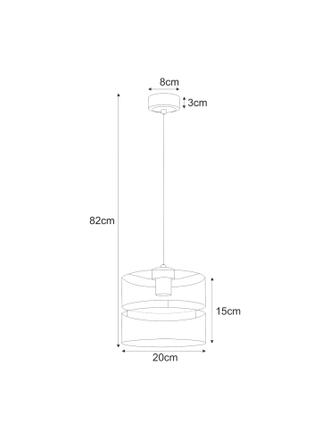 Lampa wisząca K-5500  MALAVI