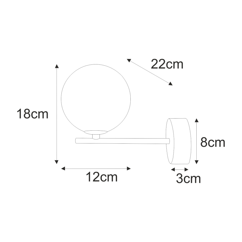 Kinkiet K-5558  DORI