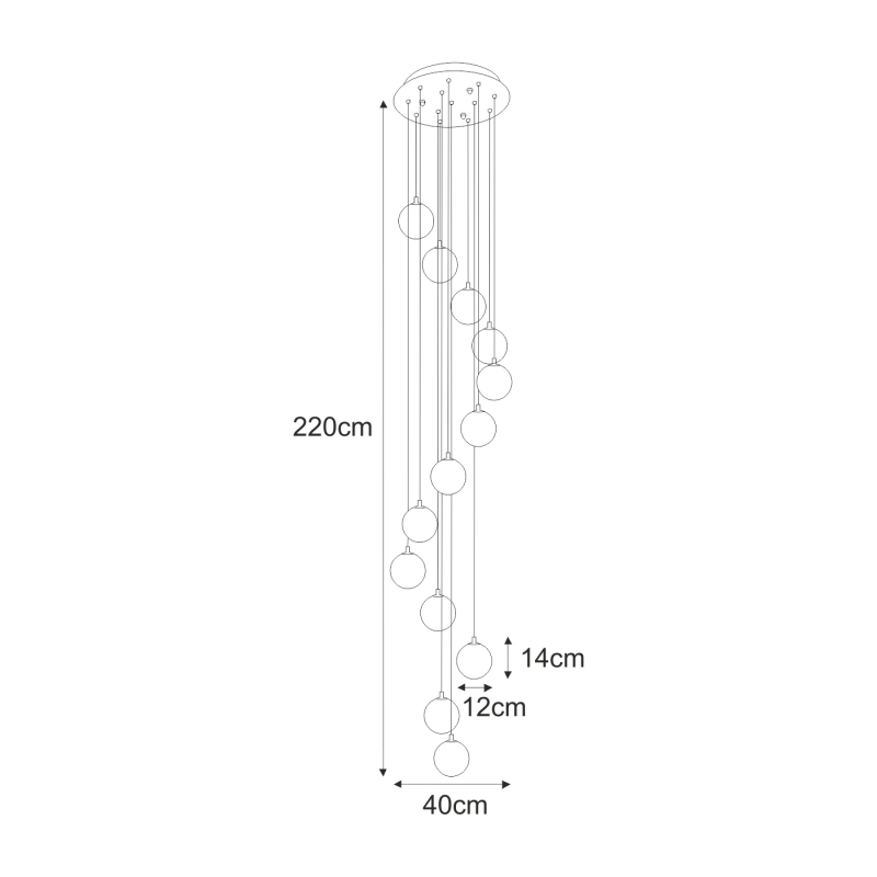 Lampa wisząca KP-31  GALAXY