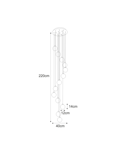 Lampa wisząca KP-31  GALAXY