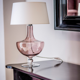 Lampa stołowa OXFORD TRANSPARENT COPPER L048411501