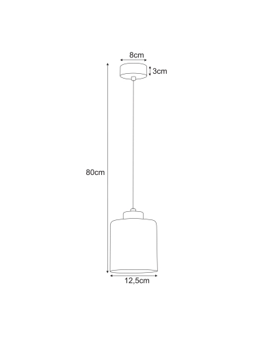 Lampa wisząca K-5810  VANES
