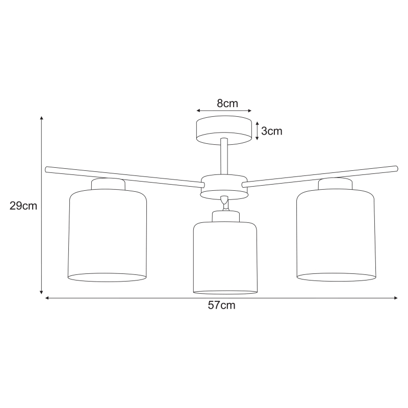 Lampa wisząca K-5811  VANES