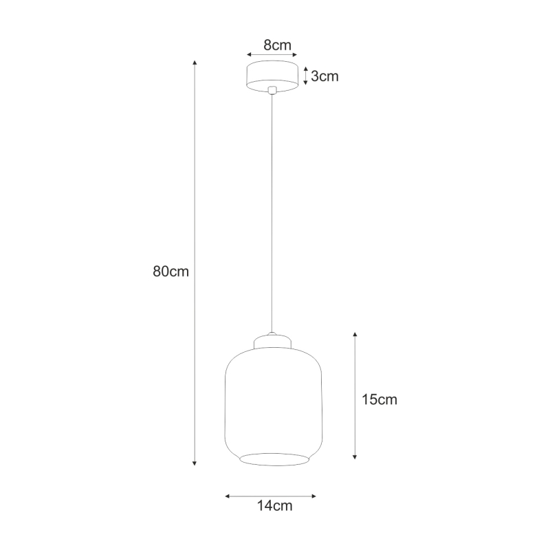 Lampa wisząca K-5510  IGA