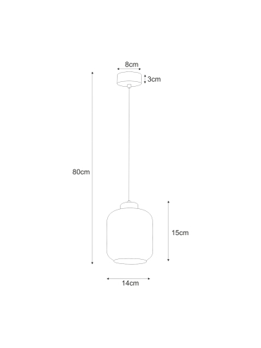 Lampa wisząca K-5515  PIEGA