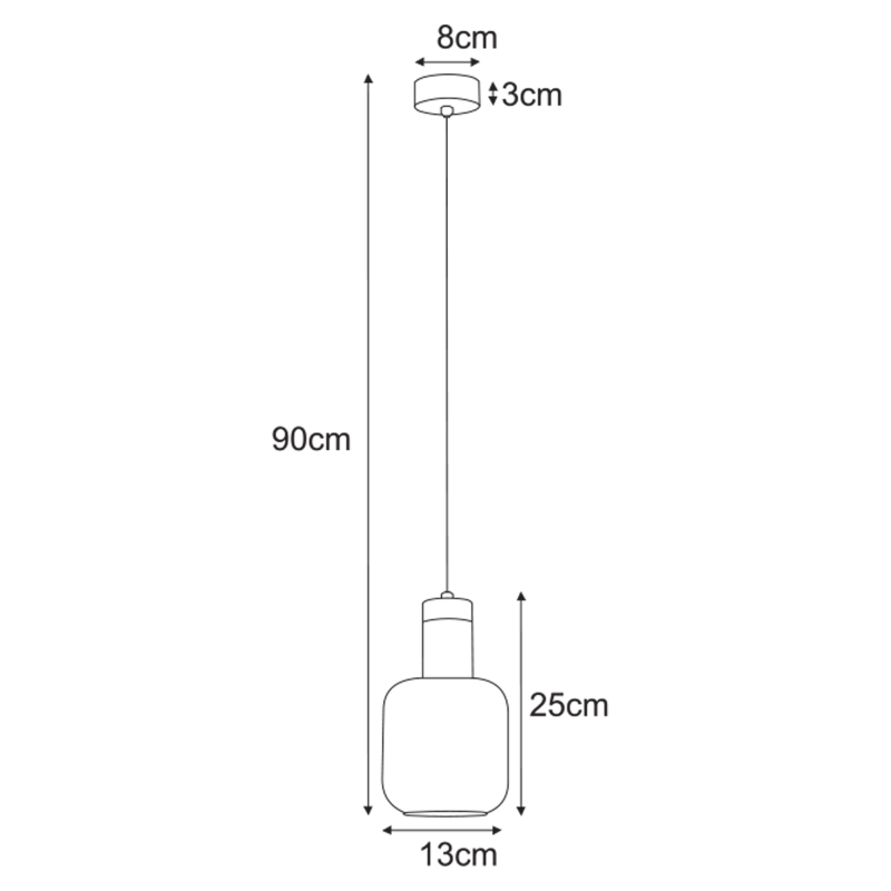 Lampa wisząca K-5260  DENIS