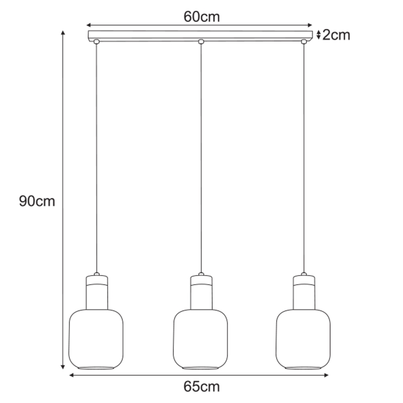 Lampa wisząca K-5263  DENIS
