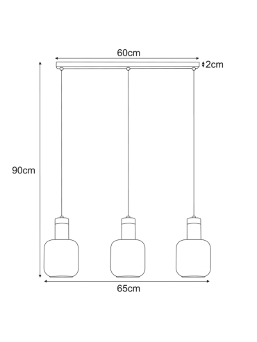 Lampa wisząca K-5263  DENIS