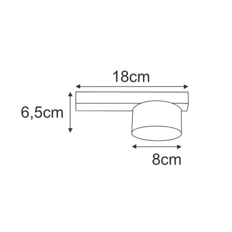 Lampa sufitowa K-5530  CRUZ