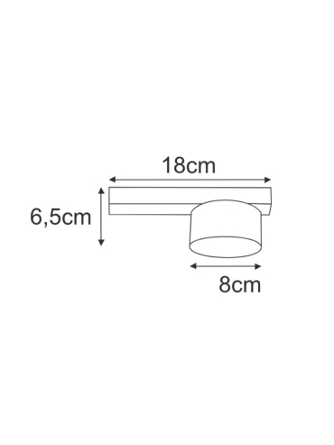 Lampa sufitowa K-5530  CRUZ