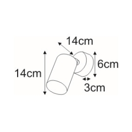 Lampa sufitowa k-5820  MATI