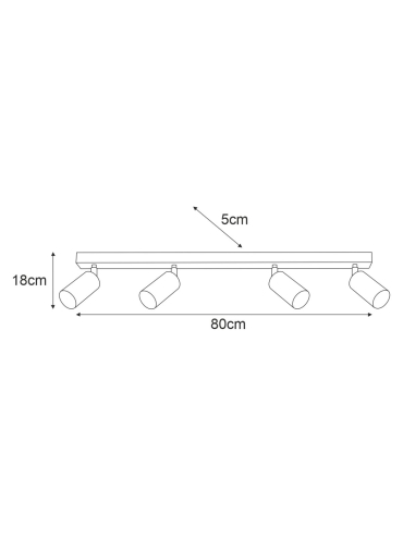 Lampa sufitowa K-5823  MATI