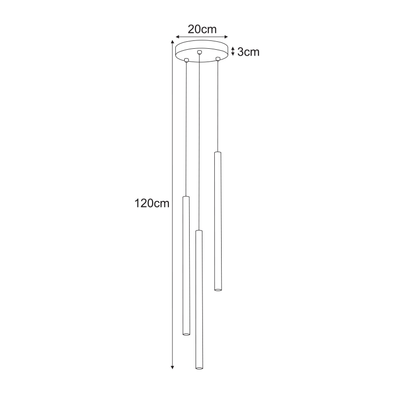 Lampa wisząca K-5836  SUNO