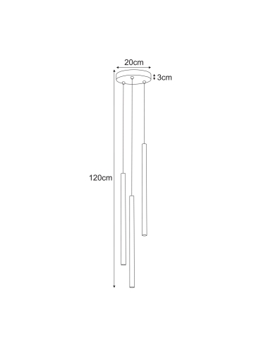 Lampa wisząca K-5836  SUNO