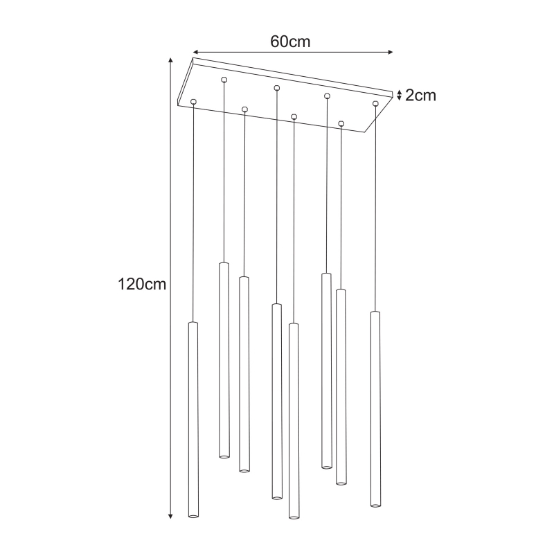 Lampa wisząca K-5837  SUNO