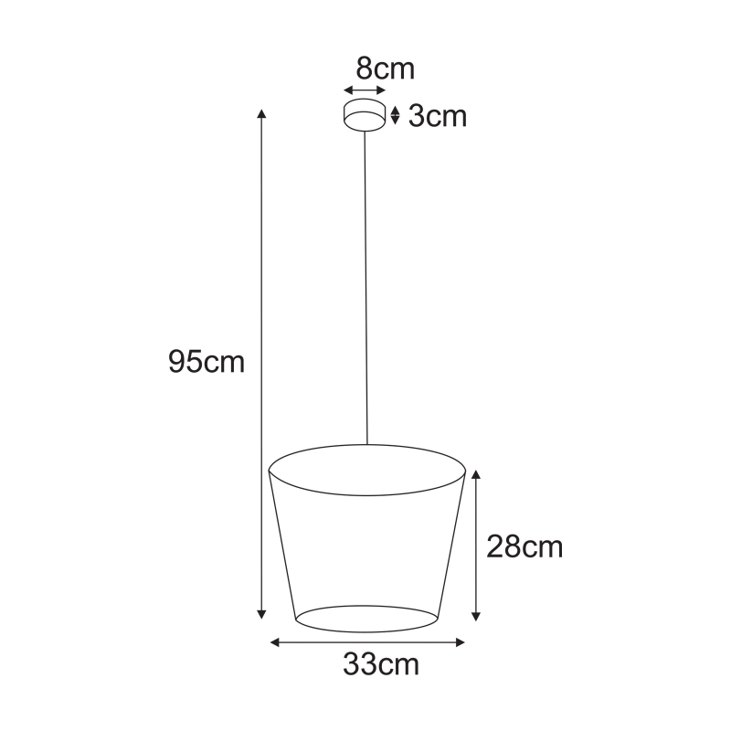 Lampa wisząca K-5815  LIVIA