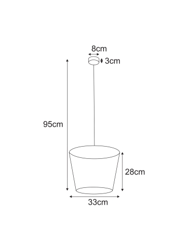 Lampa wisząca K-5815  LIVIA