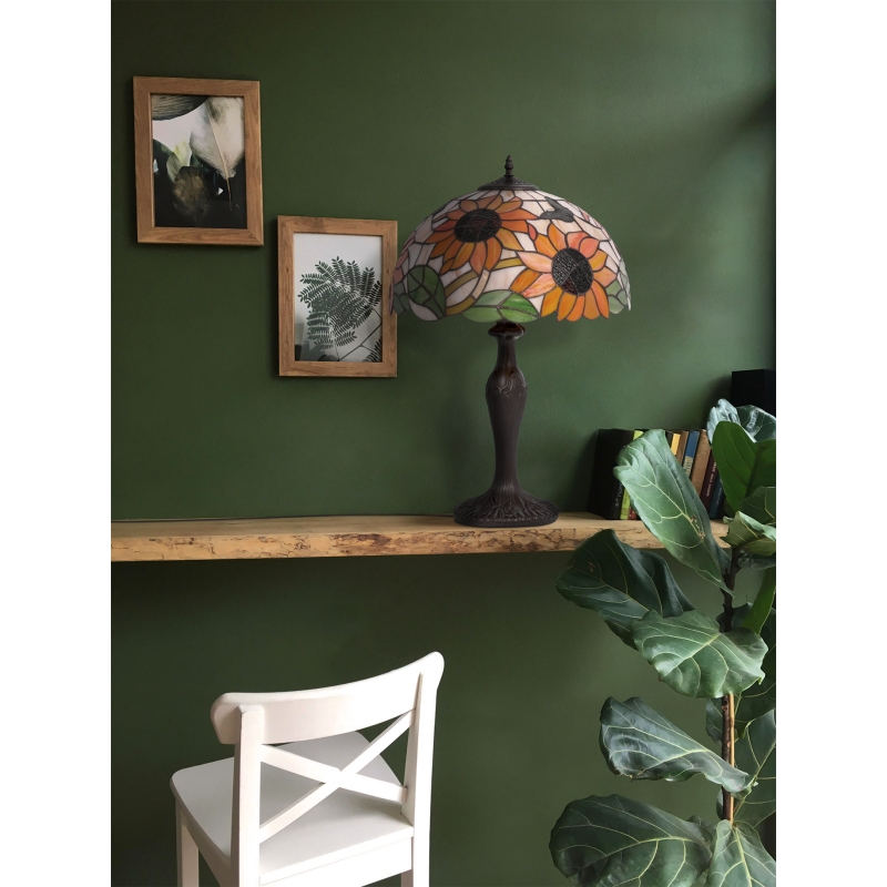 Lampka stołowa K-G16814  SUNFLOWER