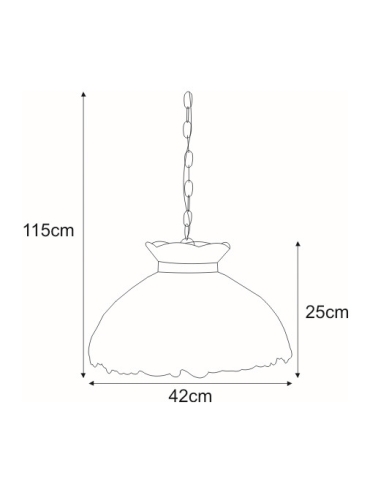 Lampa wisząca K-P16550  FRUIT