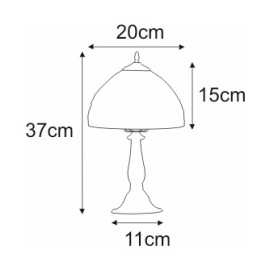 Lampka stołowa / nocna K-G081551  SARGAN