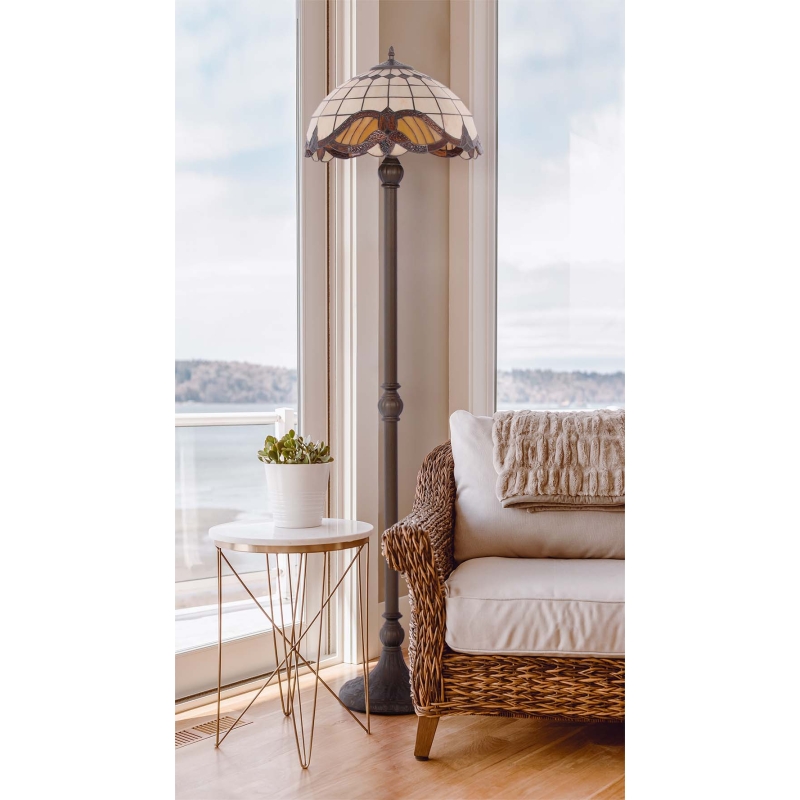 Lampa podłogowa K-F161122  WITRAŻ