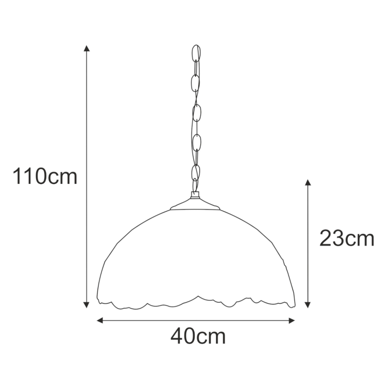 Lampa wisząca K-P16835  ROSE