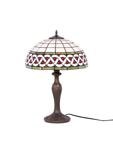 Lampka stołowa / nocna K-G162208  TIFANY