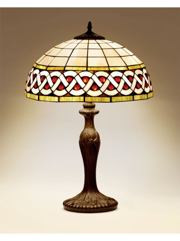 Lampka stołowa / nocna K-G162208  TIFANY
