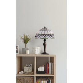 Lampka stołowa / nocna K-G162208  TIFANY