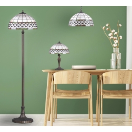 Lampka stołowa / nocna K-G162208  TIFANY