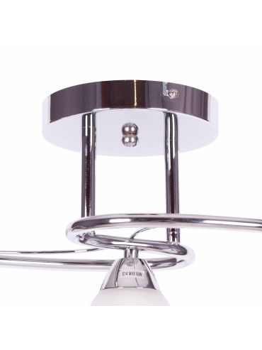 Lampa sufitowa K-JSL-8090/2 CHR  SAMIRA