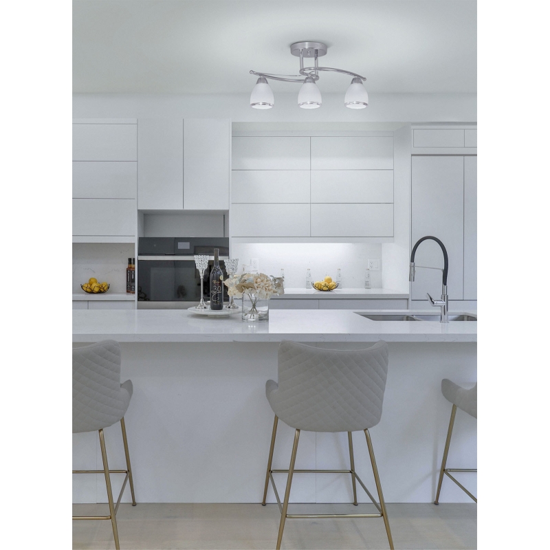 Lampa sufitowa K-JSL-8090/3 CHR  SAMIRA
