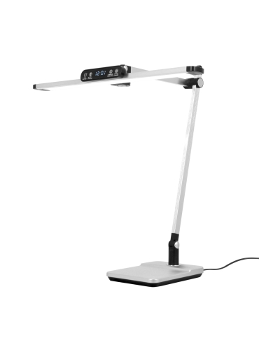 Lampka biurkowa K-BL1321 SREBRNY  ARES
