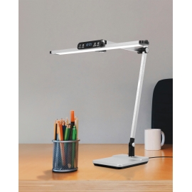 Lampka biurkowa K-BL1321 SREBRNY  ARES