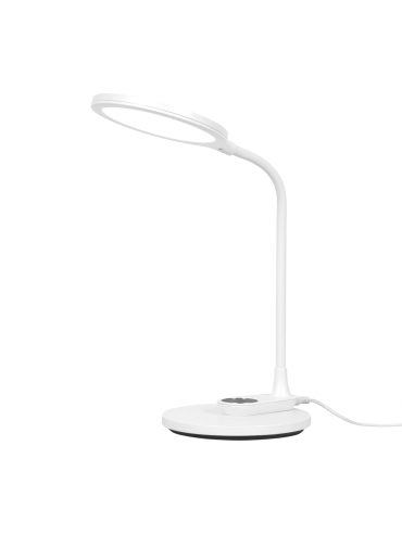 Lampka biurkowa K-BL1153 BIAŁY  GAJA