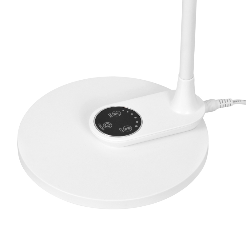 Lampka biurkowa K-BL1153 BIAŁY  GAJA