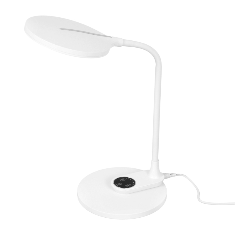 Lampka biurkowa K-BL1153 BIAŁY  GAJA
