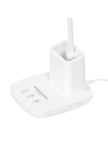 Lampka biurkowa K-BL1301 BIAŁY  TOLA