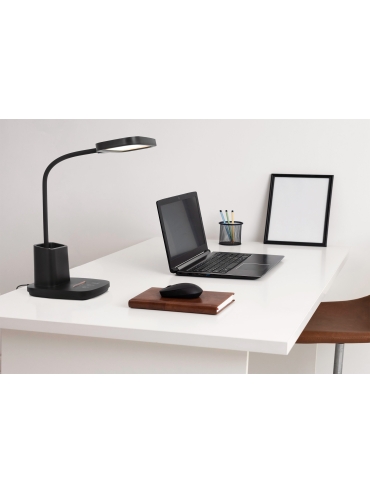 Lampka biurkowa K-BL1301 CZARNY  TOLA