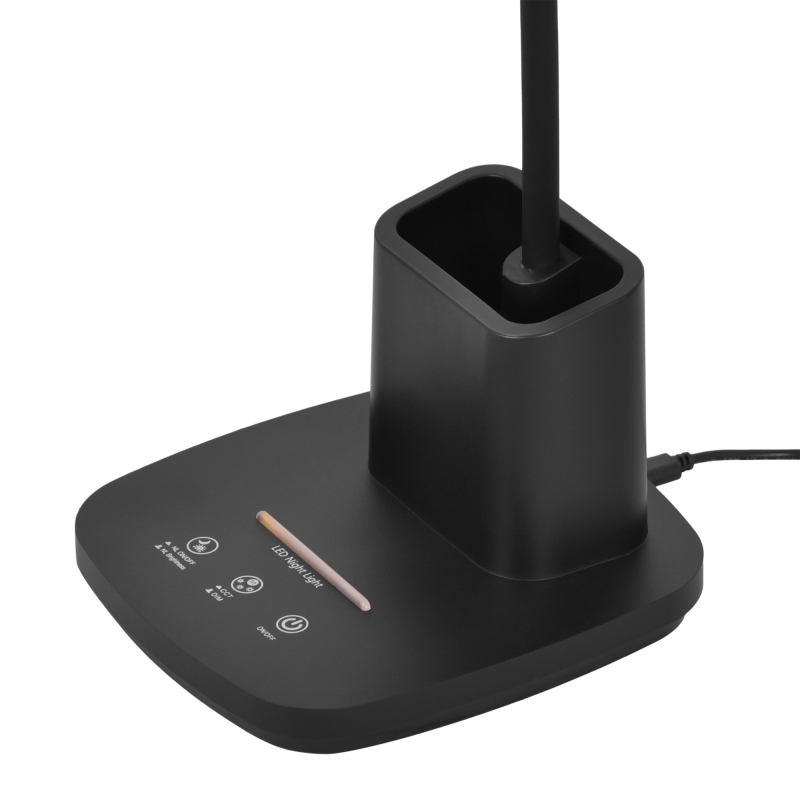 Lampka biurkowa K-BL1301 CZARNY  TOLA
