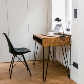 Lampka biurkowa K-BL1528 CZARNY  LOLEK