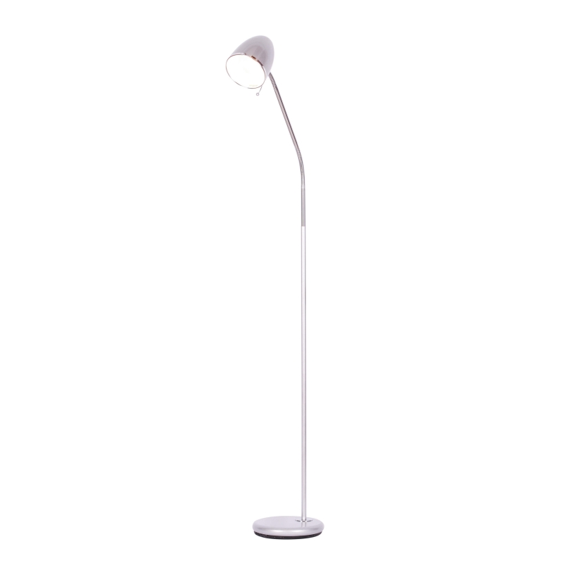 Lampa podłogowa K-MT-201 SREBRNY  KAJTEK I