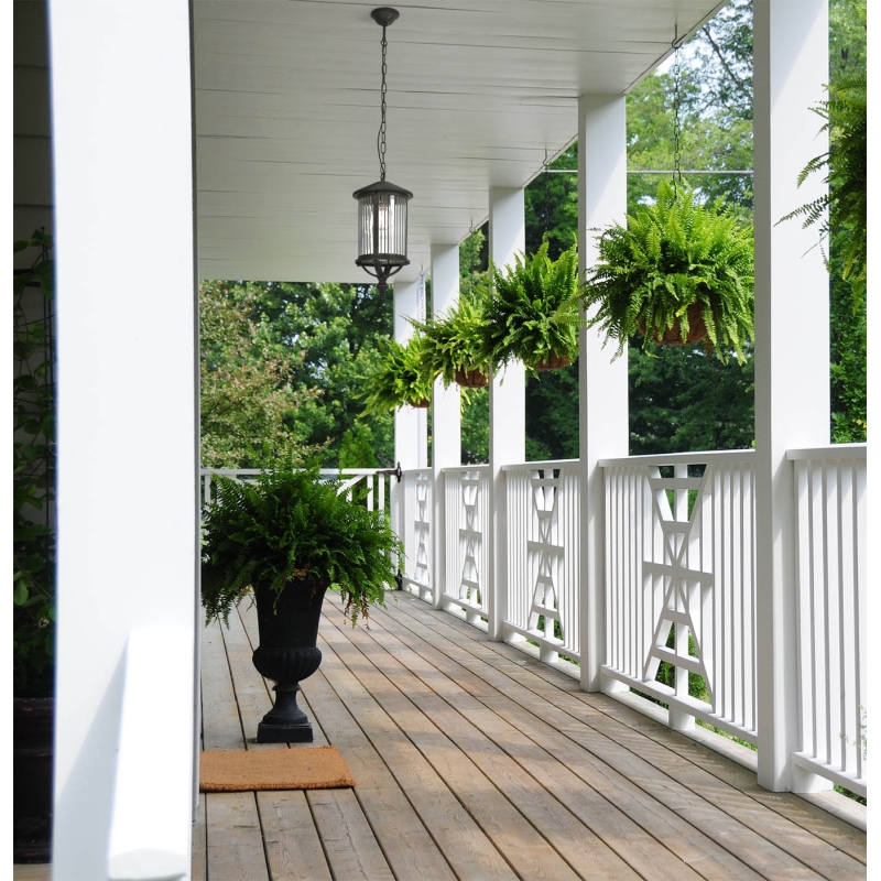 Lampa ogrodowa wisząca K-8221  MIAMI