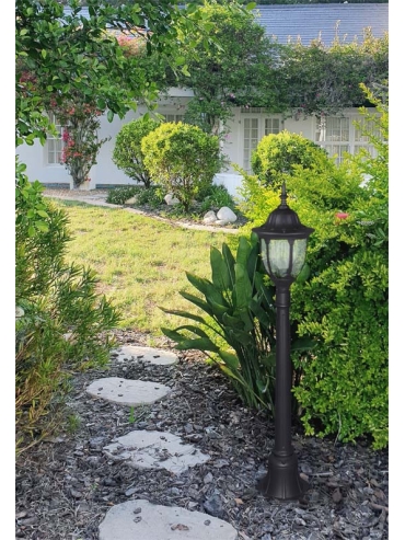 Lampa ogrodowa stojąca K-6007A/L CZARNY  VASCO