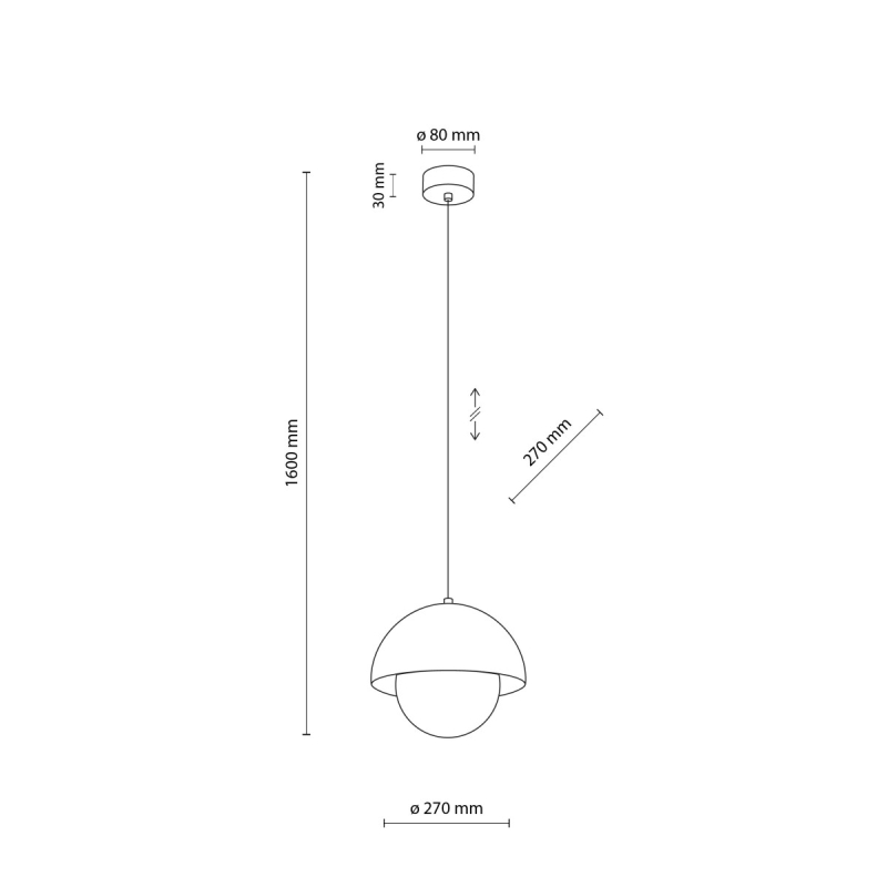 Lampa wisząca BONO 10645