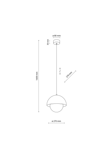 Lampa wisząca BONO 10645