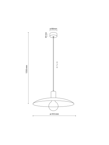 Lampa wisząca ASTRA 10711