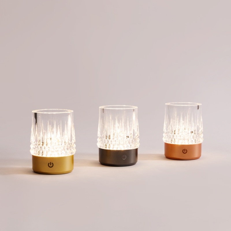 Lampa stołowa CRYSTAL NHTD-N08-NB